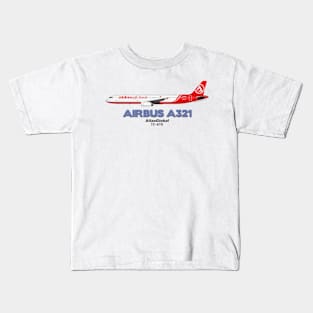 Airbus A321 - AtlasGlobal Kids T-Shirt